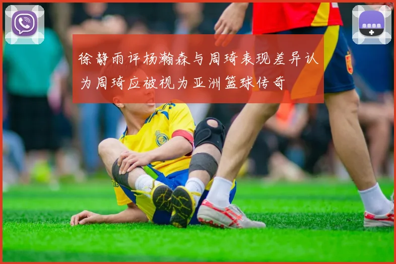 徐静雨评杨瀚森与周琦表现差异认为周琦应被视为亚洲篮球传奇